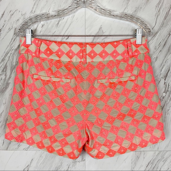 Ann Taylor LOFT Riviera Diamond Embroidered Shorts - Picture 3 of 8